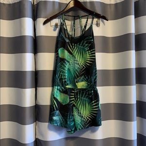Palm tree romper